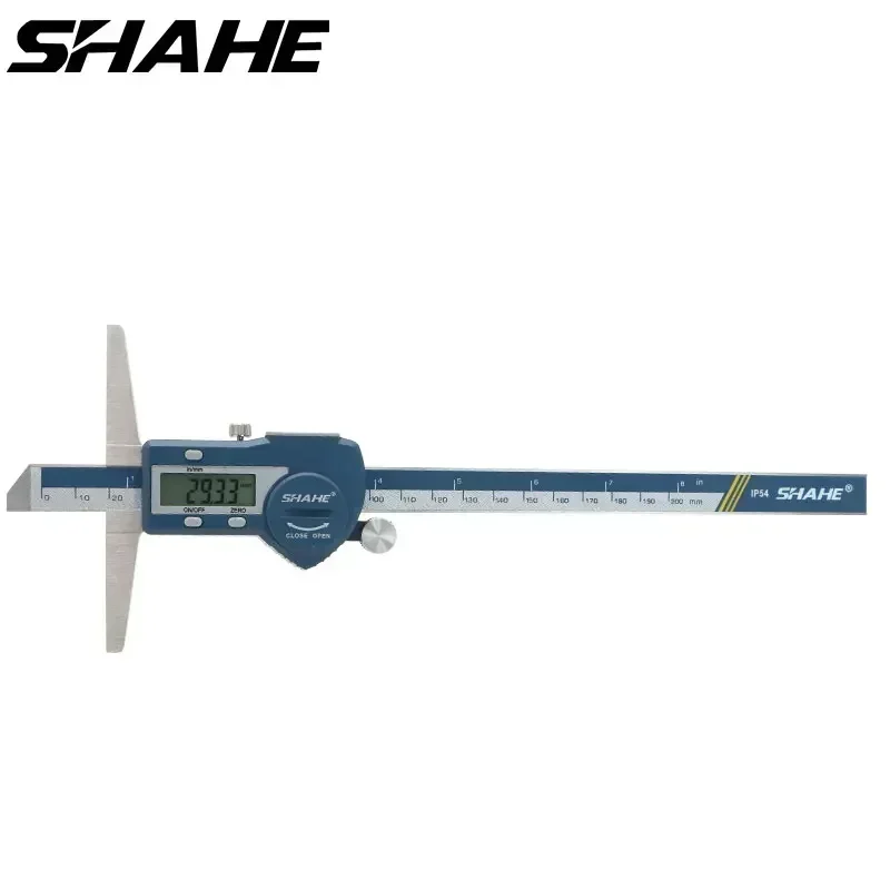 Digital Caliper 150Mm Stainless Steel - SHAHE 150/200/300mm Electronic Ruler Digital Depth