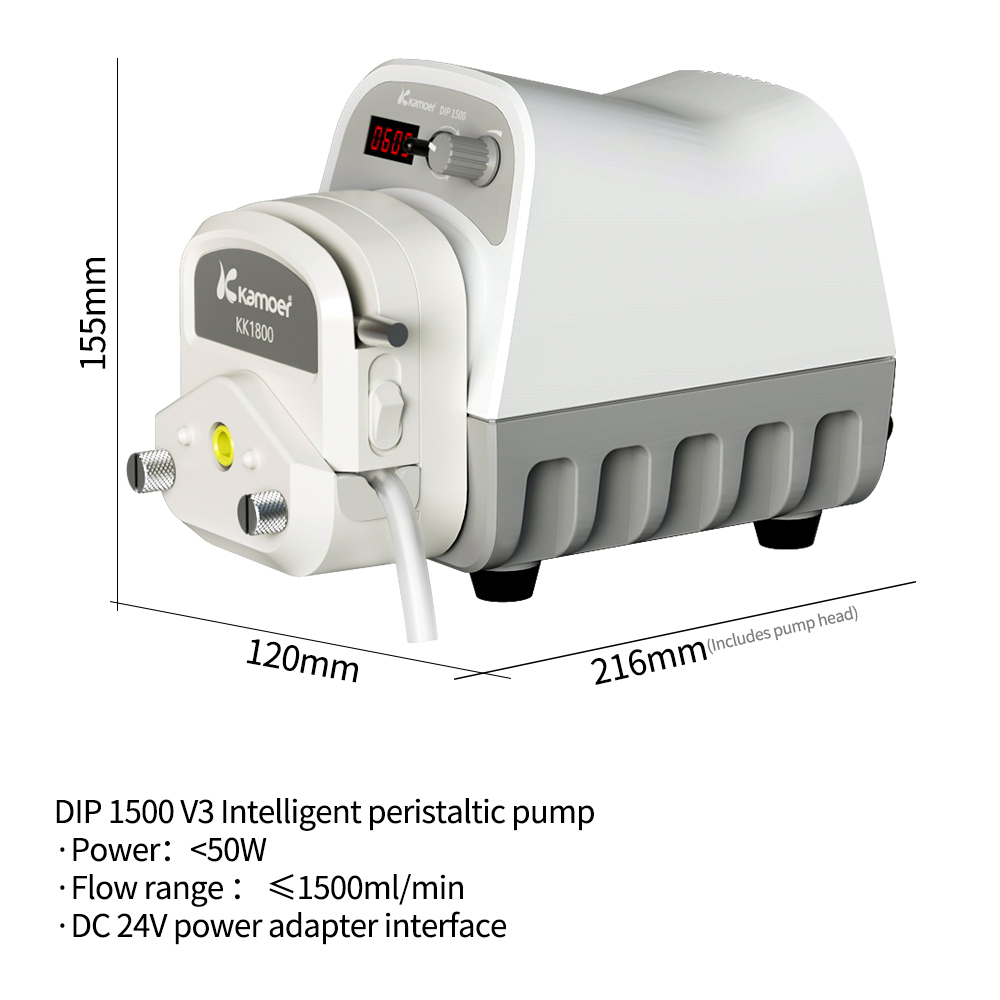 Kamoer DIP1500 Intelligent Per - Mini Peristaltic Pump 12V recension och pris