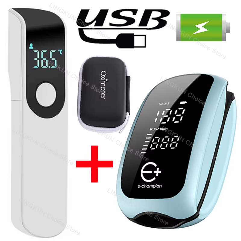 Digital LED Display Child Rech - Pulse Oximeter Fingertip Rechargeable recension och pris