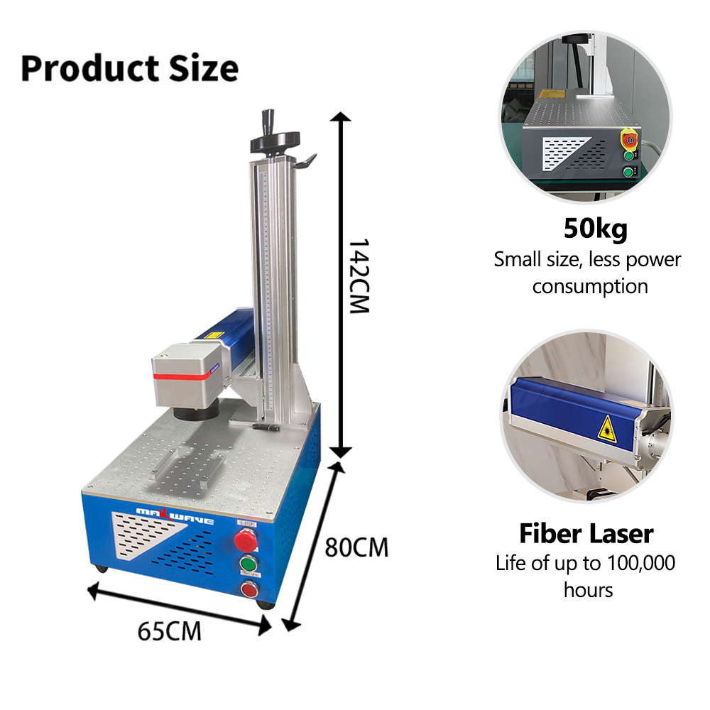 Maxwave 20W 30W Fiber Laser Ma - Fiber Laser Marking Machine 30W recension och pris